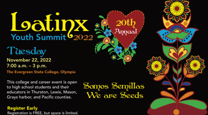 The 20th Annual Latinx Youth Summit is in person again! Click here for sponsorship/support.